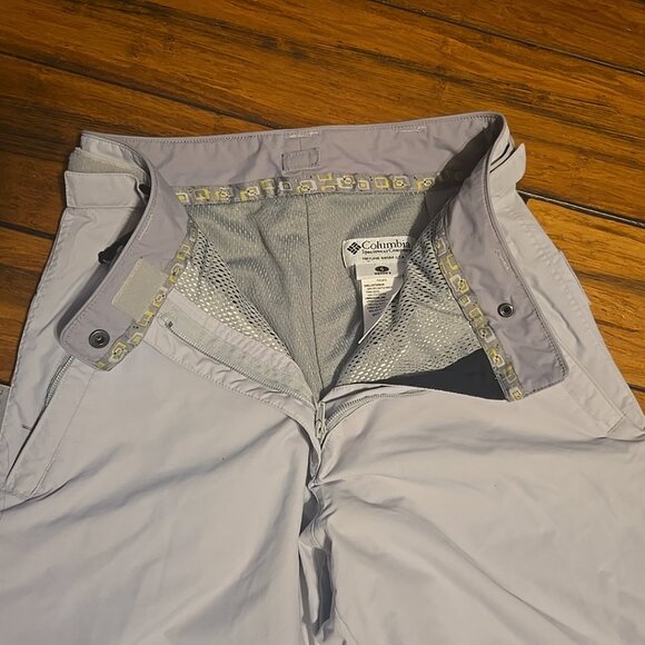 Columbia Convert Snow Pants Women S Gray Waterproof Omnishield Ski Snowboarding - Picture 3 of 16